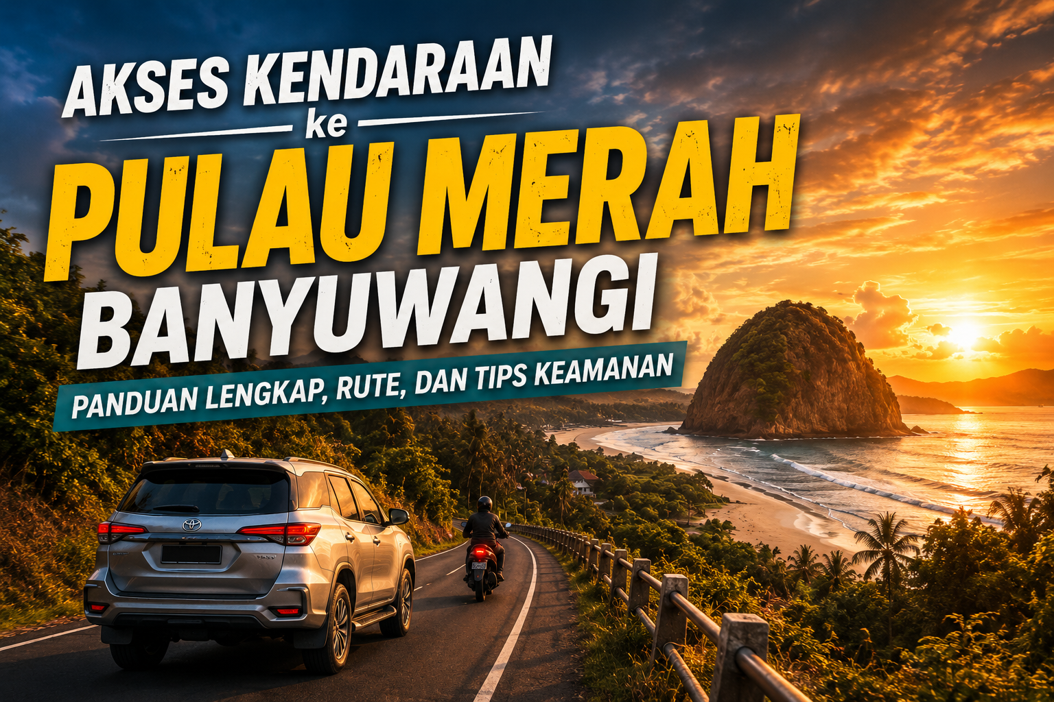 Akses Kendaraan ke Pulau Merah Banyuwangi: Panduan Lengkap, Rute, dan Tips Keamanan