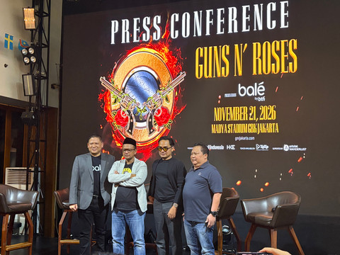 Guns N’ Roses kembali guncang Jakarta, promotor: Terbesar yang pernah digarap